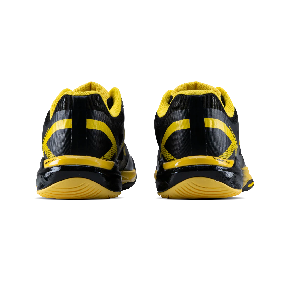 Hundred Phenom (Black/Yellow) Badminton Shoes