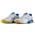 Hundred Phenom (White/Blue/Yellow) Badminton Shoes