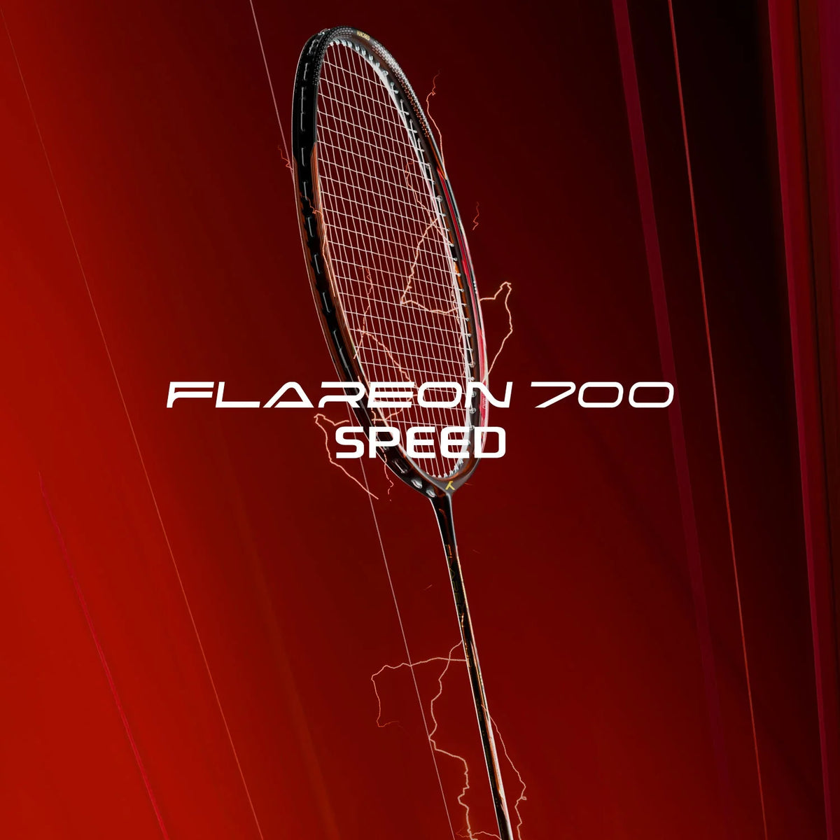 Hundred Flareon 700 (Black/Orange/Pink) Badminton Racket