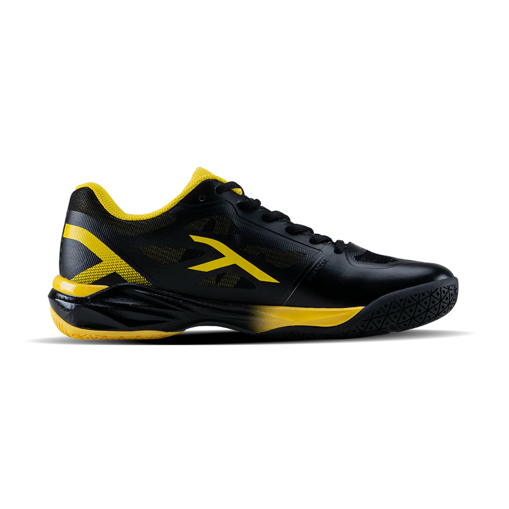 Hundred Phenom (Black/Yellow) Badminton Shoes