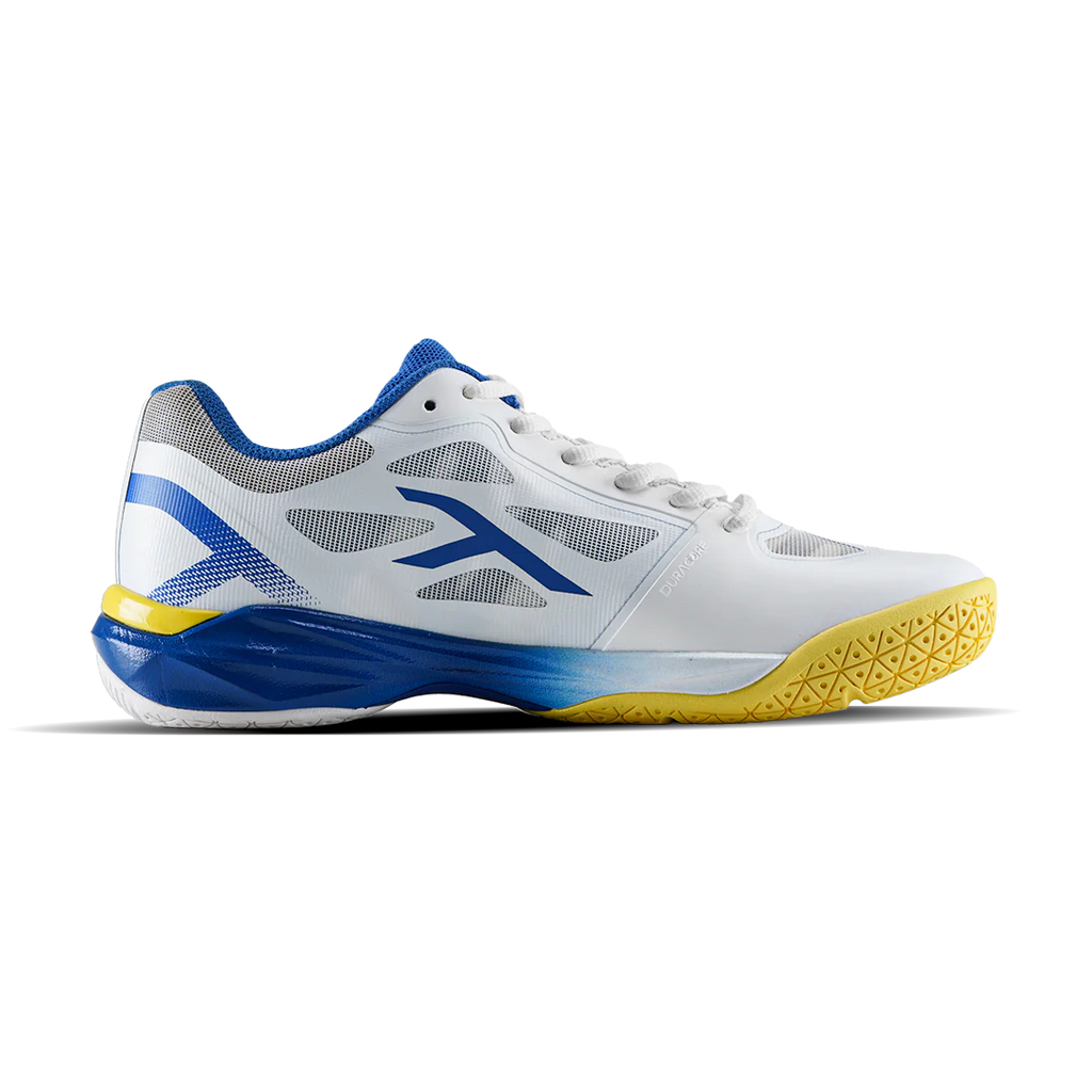 Hundred Phenom (White/Blue/Yellow) Badminton Shoes