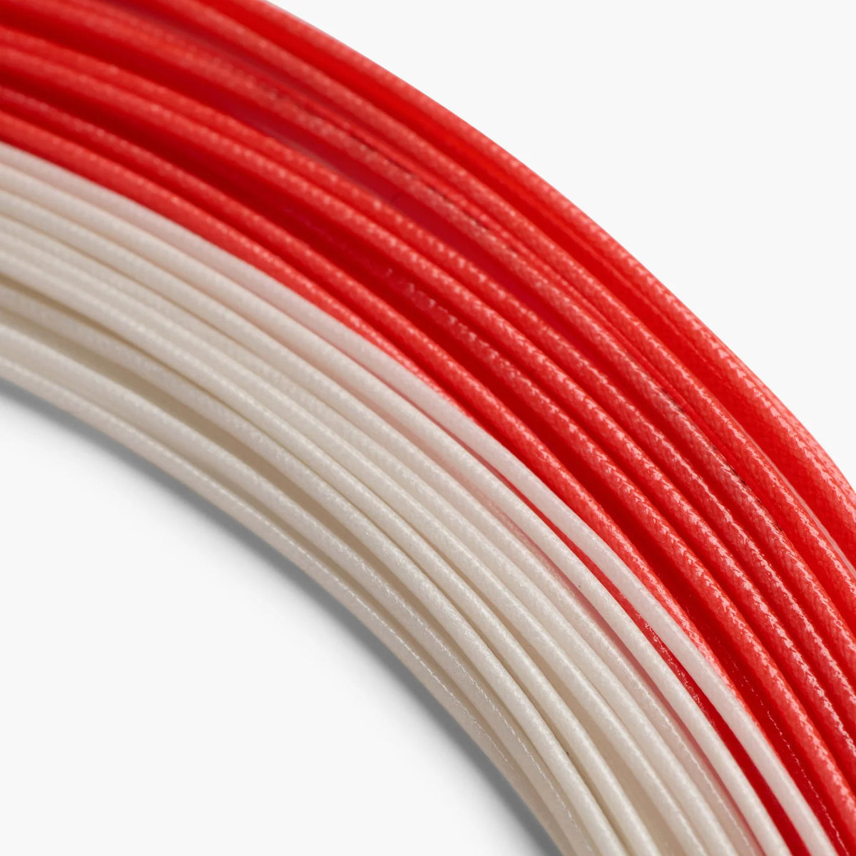 Yonex Aerobite 200m Reel Badminton String (White/Red)
