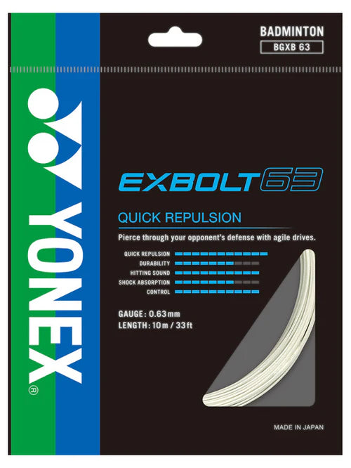 Yonex EXBOLT 63 (0.63mm) 10M