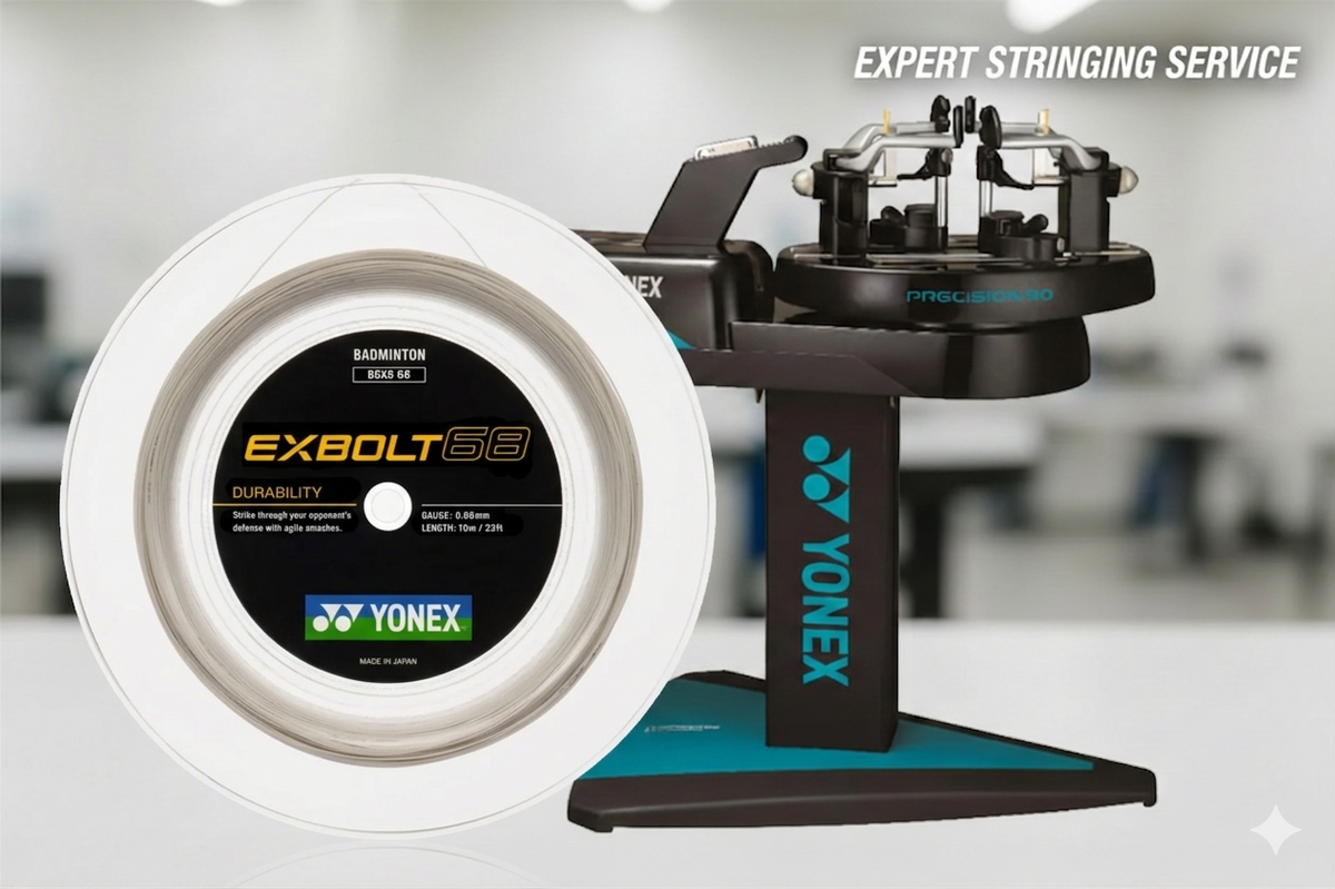 YONEX EXBOLT-68 (REEL STRING INSTALL SERVICE)