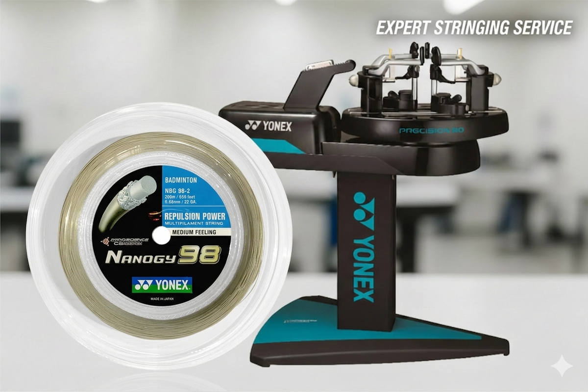 YONEX NANOGY-98 (REEL STRING INSTALL SERVICE)