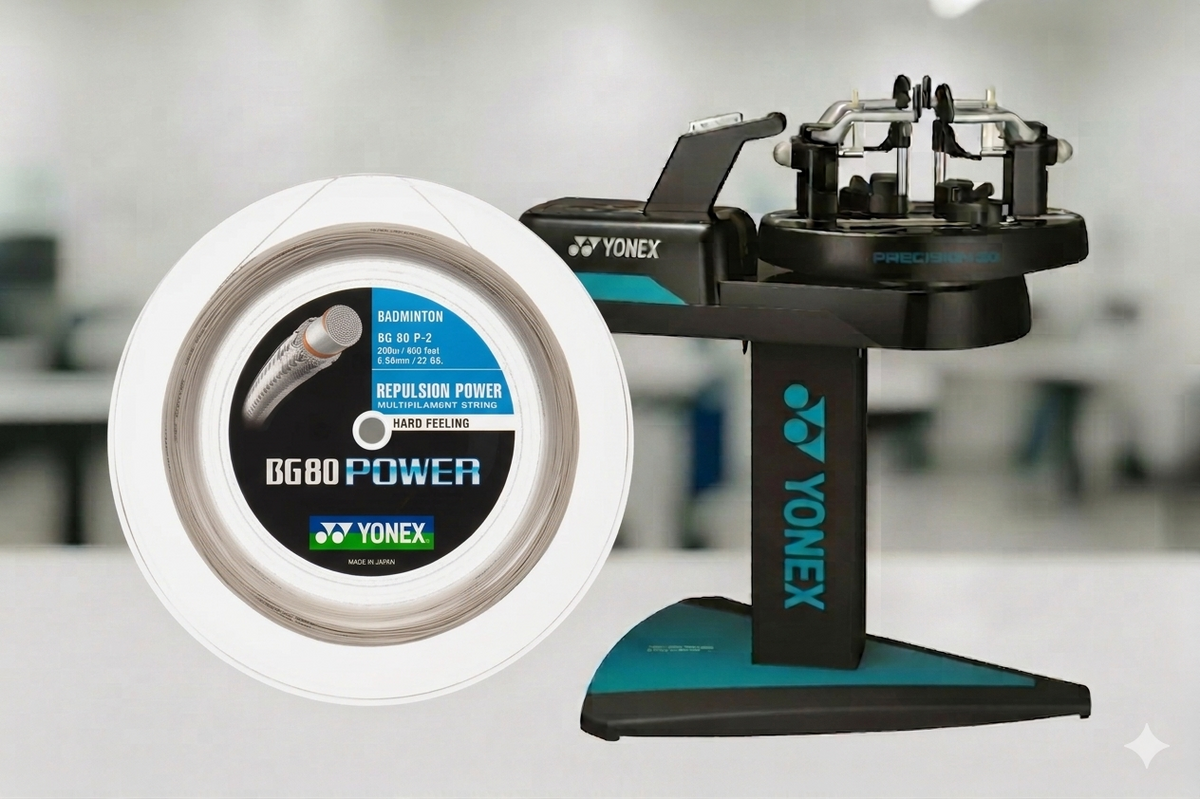 YONEX BG-80 POWER (REEL STRING INSTALL SERVICE)