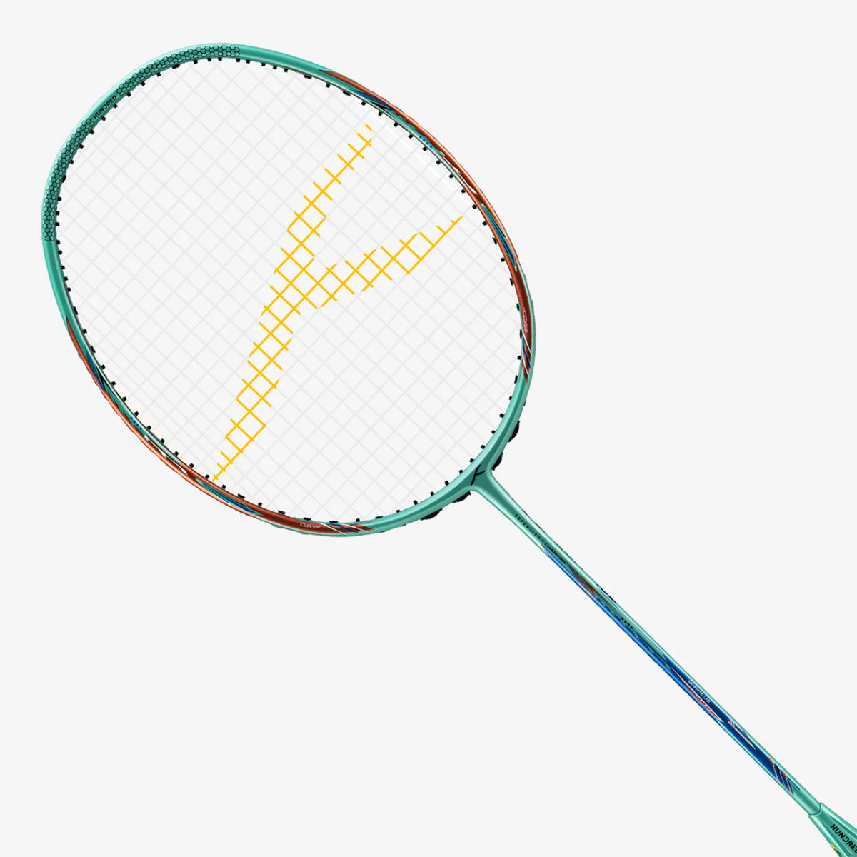 Hundred FLAREON 100 (Turquoise) - (Pre-Strung) Badminton Racket