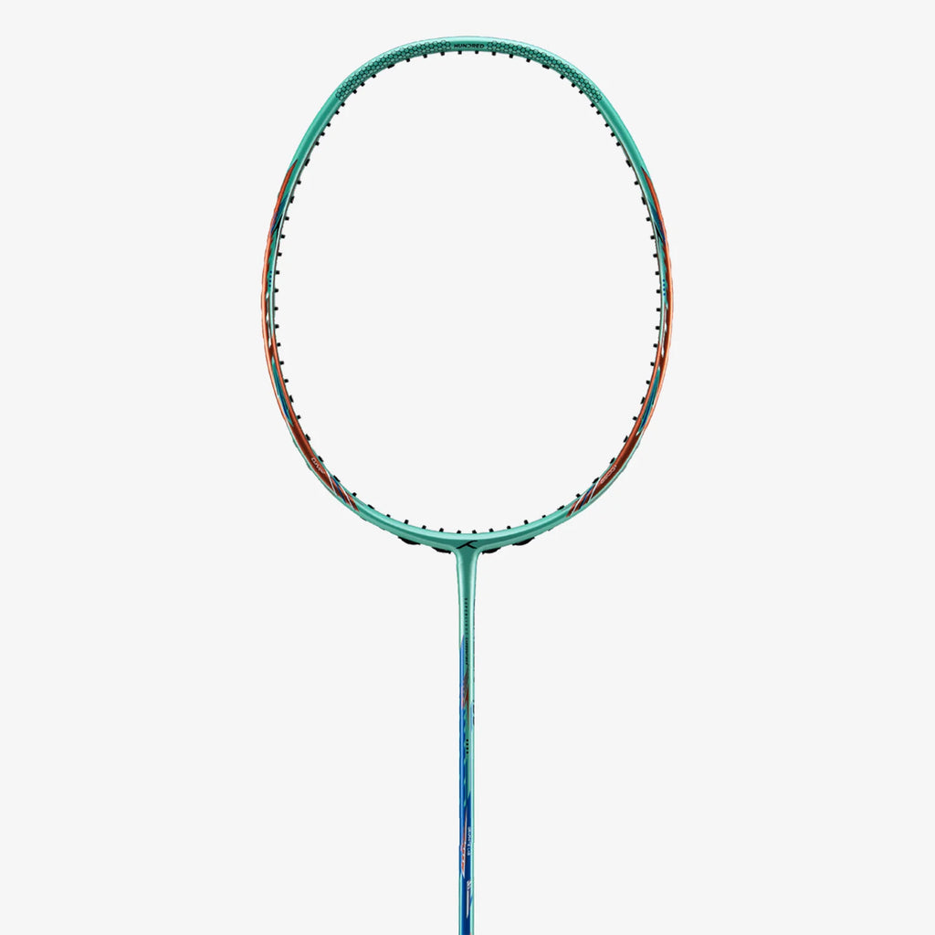 Hundred FLAREON 100 (Turquoise) - (Pre-Strung) Badminton Racket