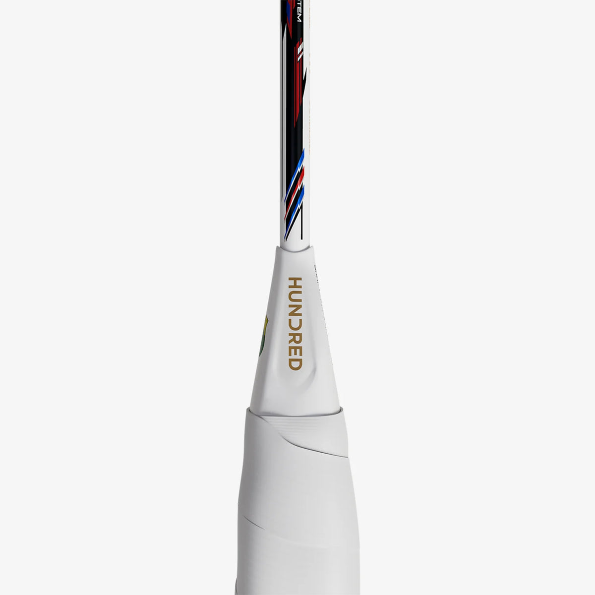 Hundred Flareon Typhoon (White/Red/Blue) (Pre-Strung) Badminton Racket