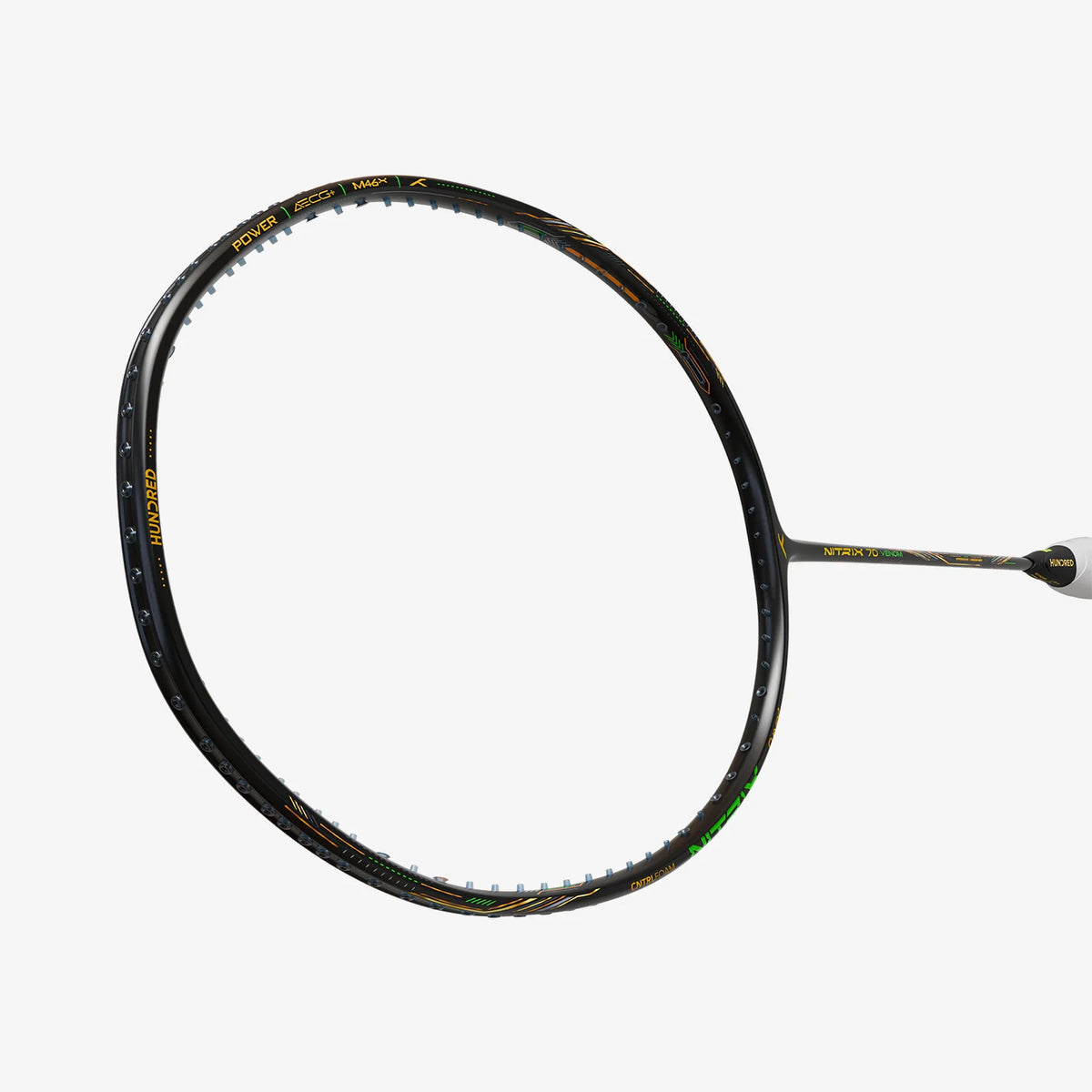 Hundred Nitrix 70 Venom (Black/Green) Badminton Racket
