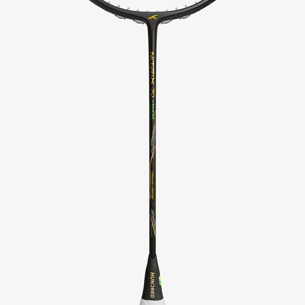 Hundred Nitrix 70 Venom (Black/Green) Badminton Racket