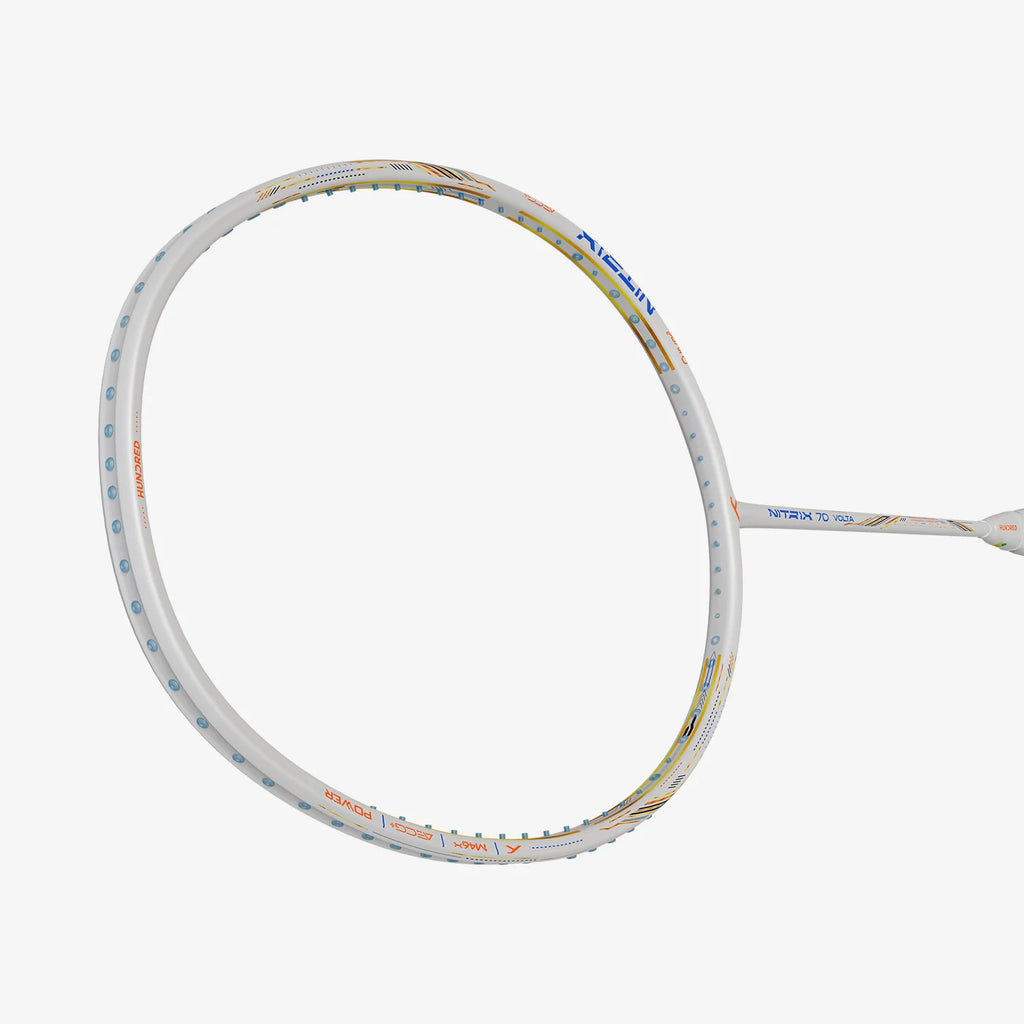 Hundred Nitrix 70 Volta (White/Copper) Badminton Racket