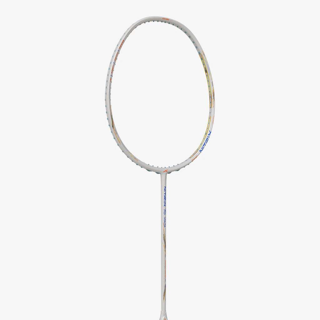 Hundred Nitrix 70 Volta (White/Copper) Badminton Racket
