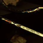Li-Ning AxForce 100 Qilin (Gold/Blue/Black) Badminton Racket