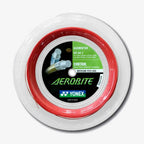Yonex Aerobite 200m Reel Badminton String (White/Red)