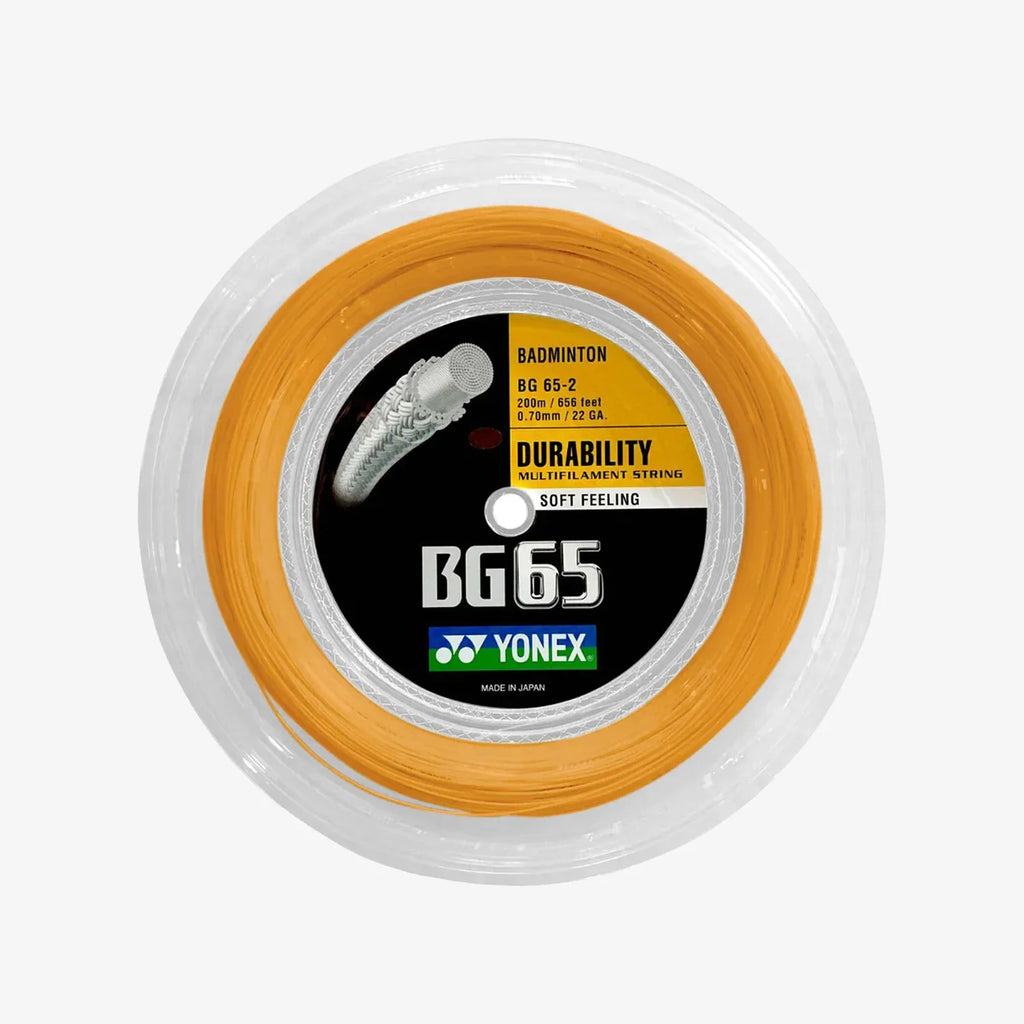 Yonex BG 65 200m Reel Badminton String