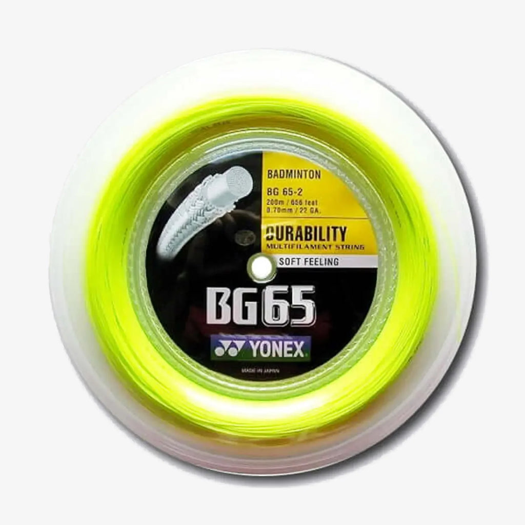 Yonex BG 65 200m Reel Badminton String