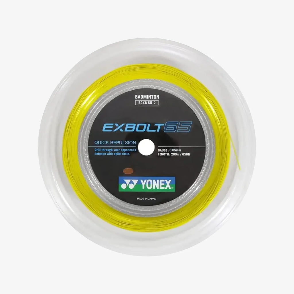 Yonex Exbolt 65 200m Reel Badminton String