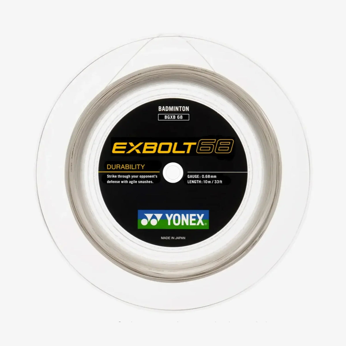 Yonex Exbolt 68 200m Reel Badminton String
