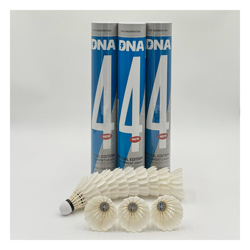 DNA Blue No.4 goose feather badminton shuttlecock tube