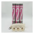 DNA Pink No.2 goose feather badminton shuttlecock tube