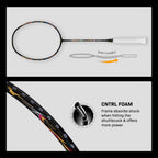 Hundred Battle 700 CNTRL Foam frame shock absorption and flexible shaft