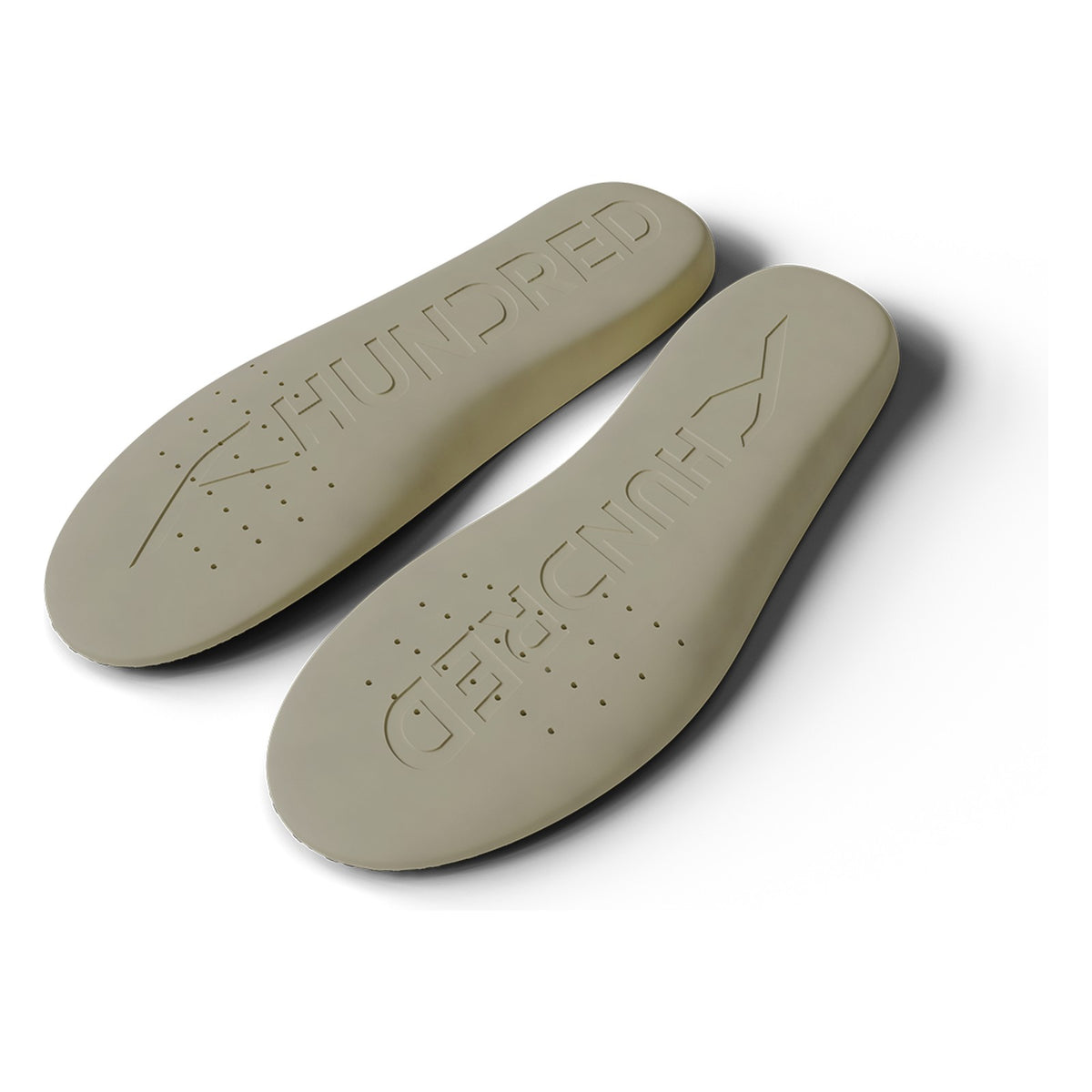 Hundred Steady Soft Pro insole side profile showing cushioned heel