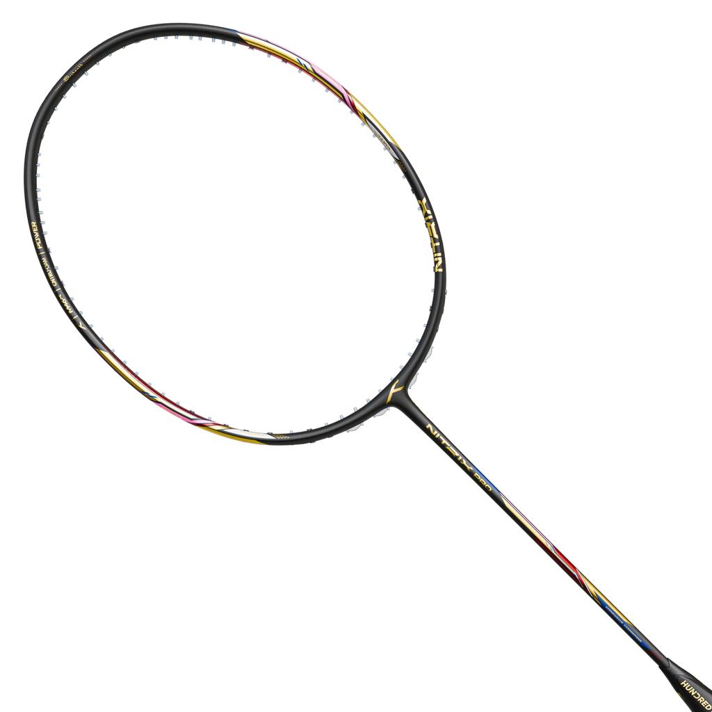 Hundred Nitrix Pro (Black/Gold) Badminton Racket