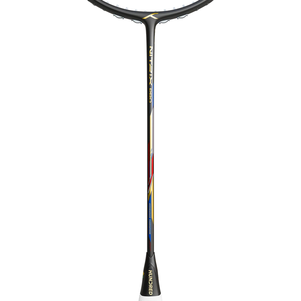 Hundred Nitrix Pro (Black/Gold) Badminton Racket