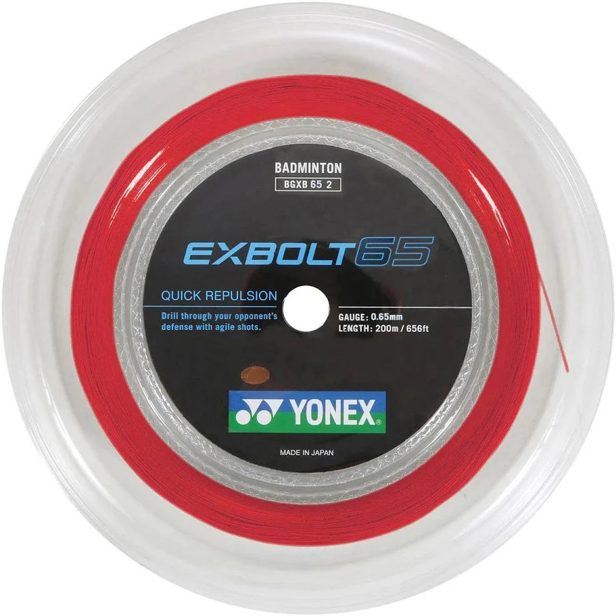 Yonex Exbolt 65 200m Reel Badminton String