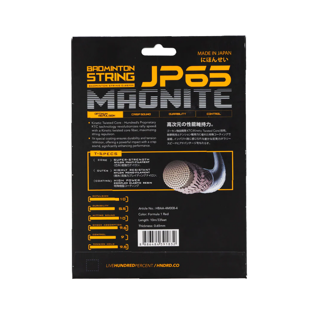 JP65 Magnite 10M Pack Badminton String