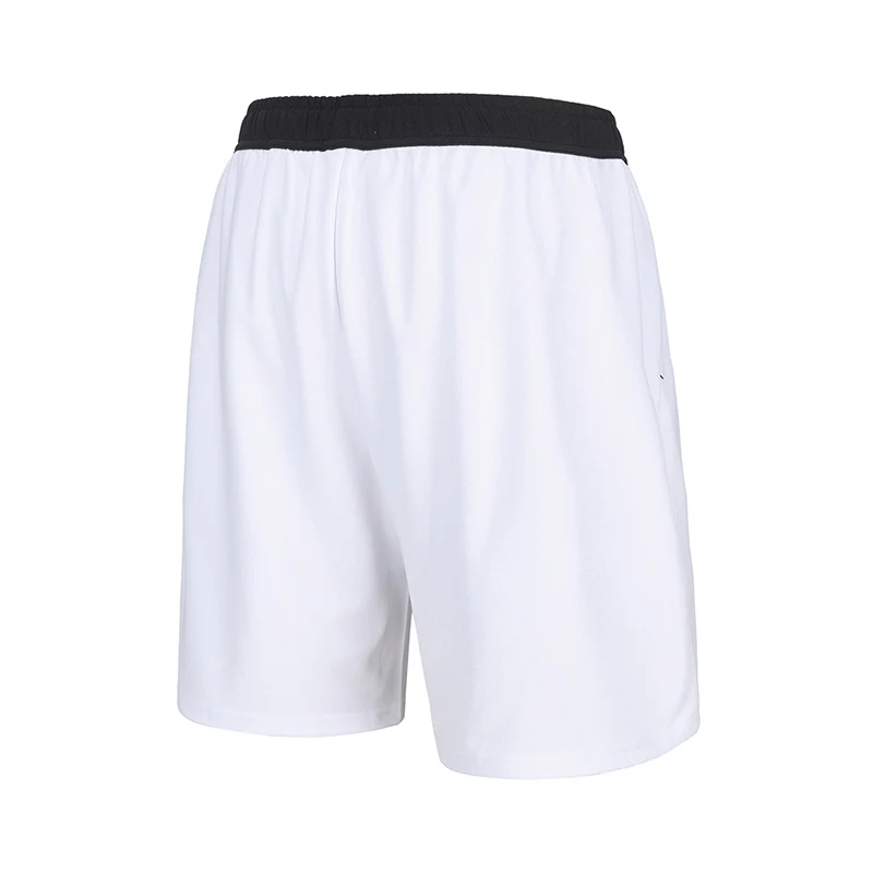 Yonex Men's Badminton Shorts 120164BCR (White) - back
