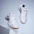 Yonex Power Cushion 65 Z4 white badminton shoes, top-down pair view
