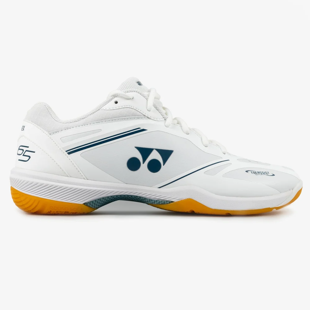 Yonex Power Cushion 65 Z4 white badminton shoe, inner side profile